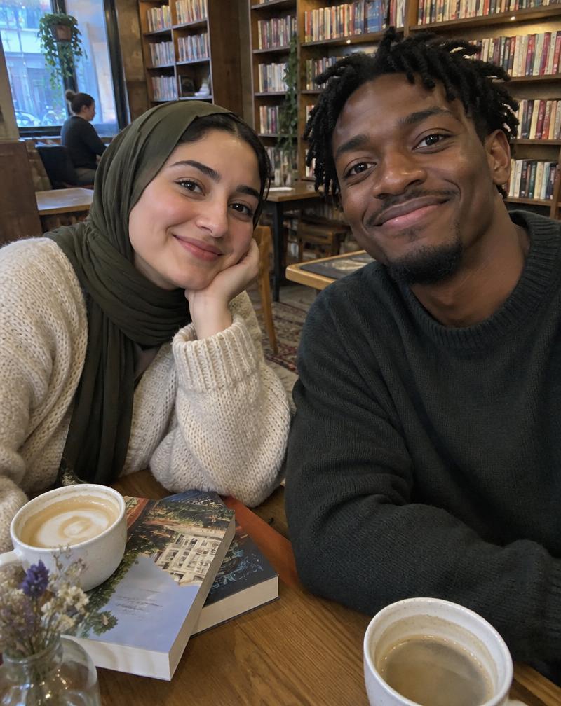 Example 14 with her partner