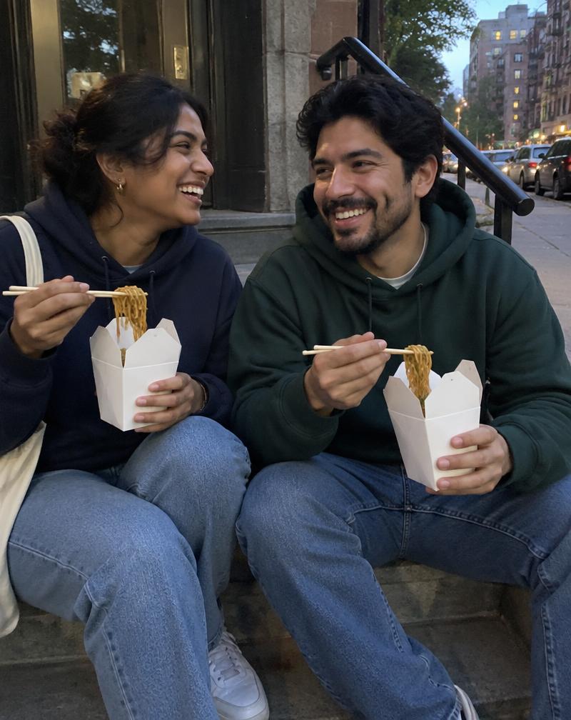 Example 16 with her partner