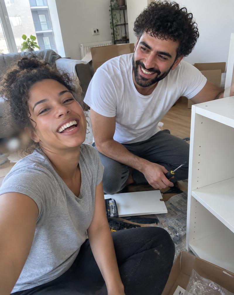 Example 18 with her partner