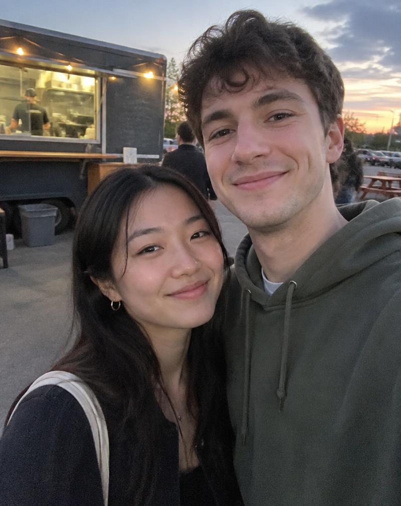 Example 04 with her partner